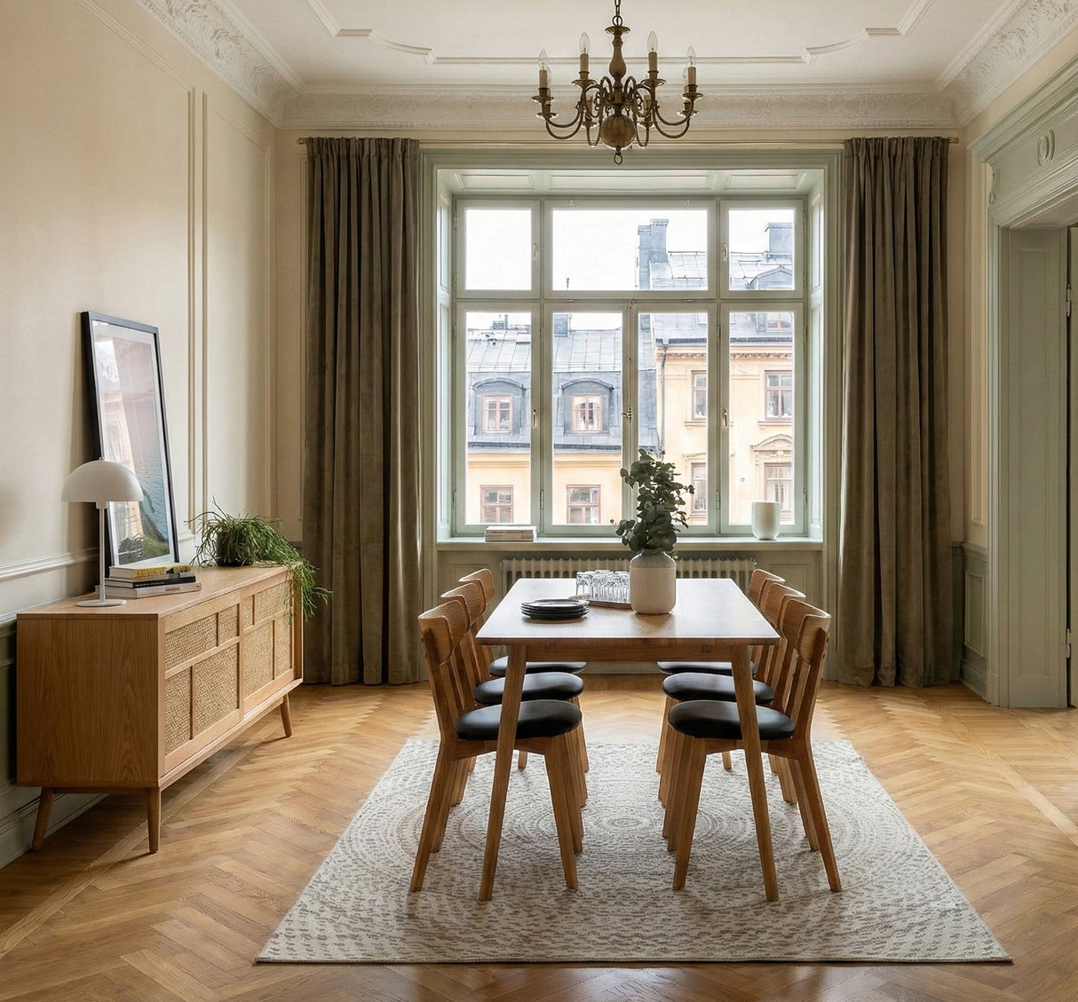 Raquel Bord 90x150 cm, Naturlig ek