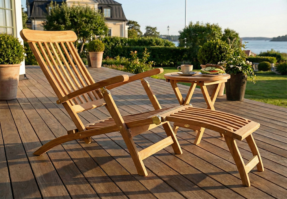 Rimini Däckstol Teak