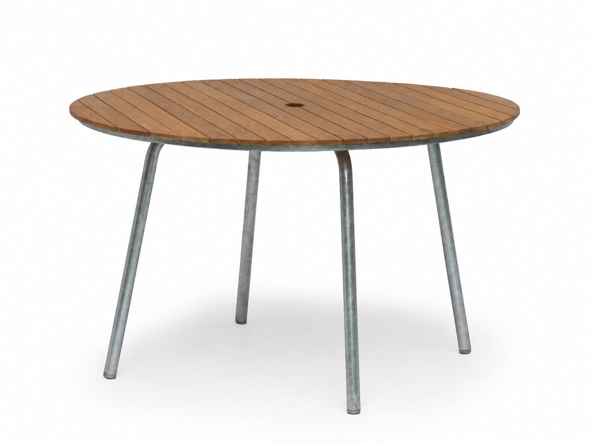 Sandhamn Utebord Ø120 cm Teak
