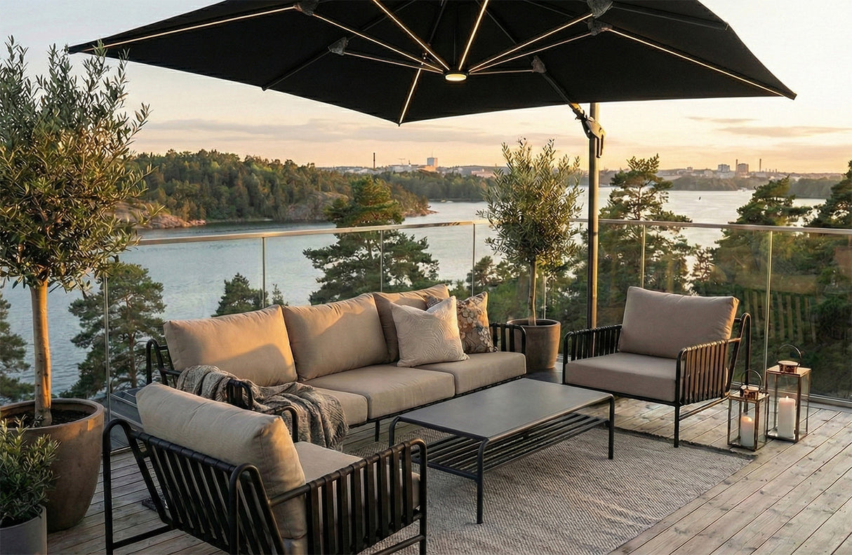 Siena Soffgrupp Svart