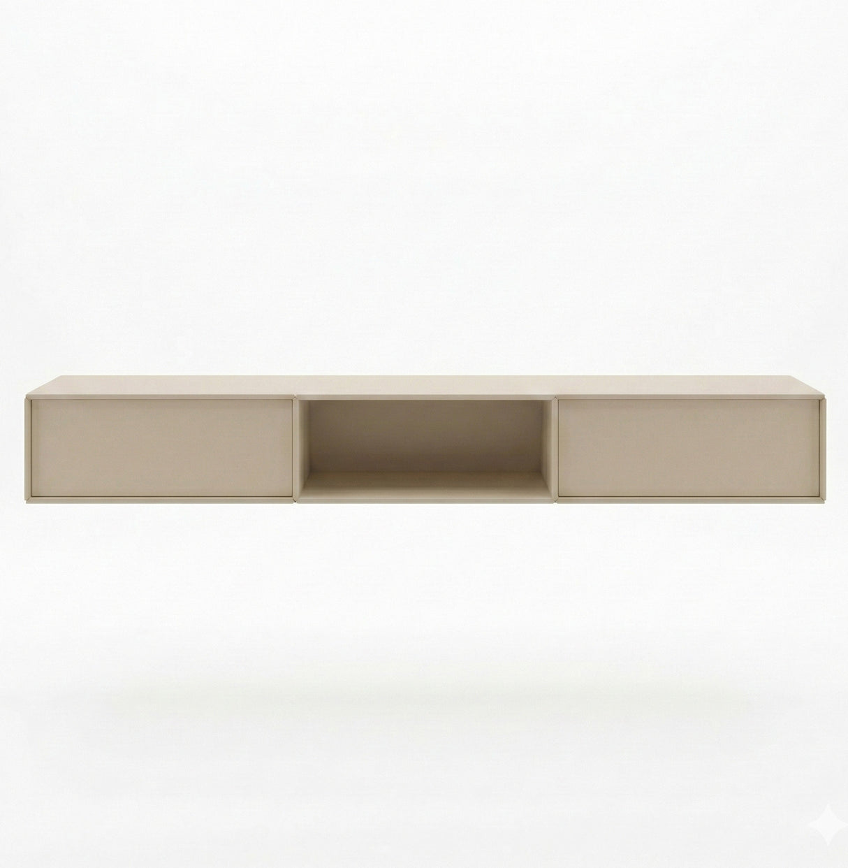 Tulsa Quadrant-skänk väggmonterad Sand