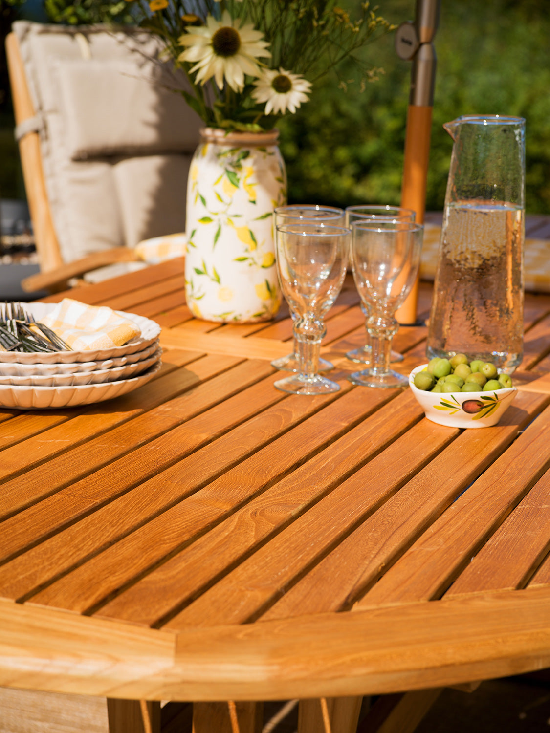 Melbourne bord 190-240 cm Teak