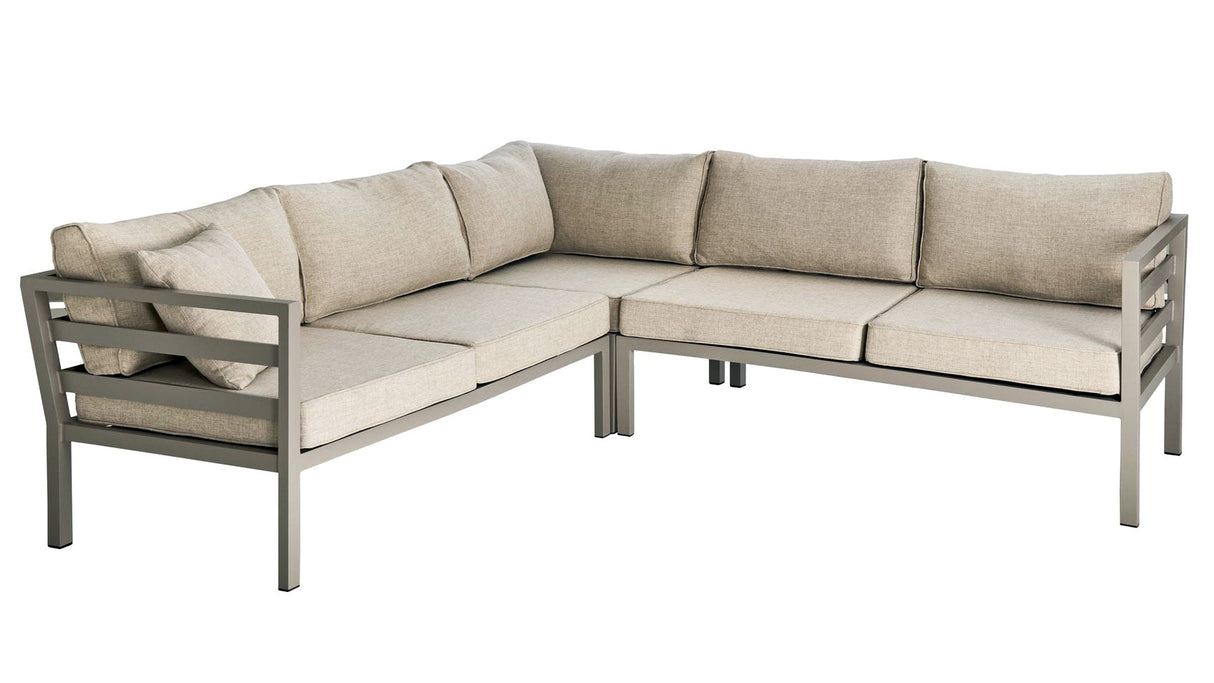 Weldon Hörnsoffa Khaki/Sand