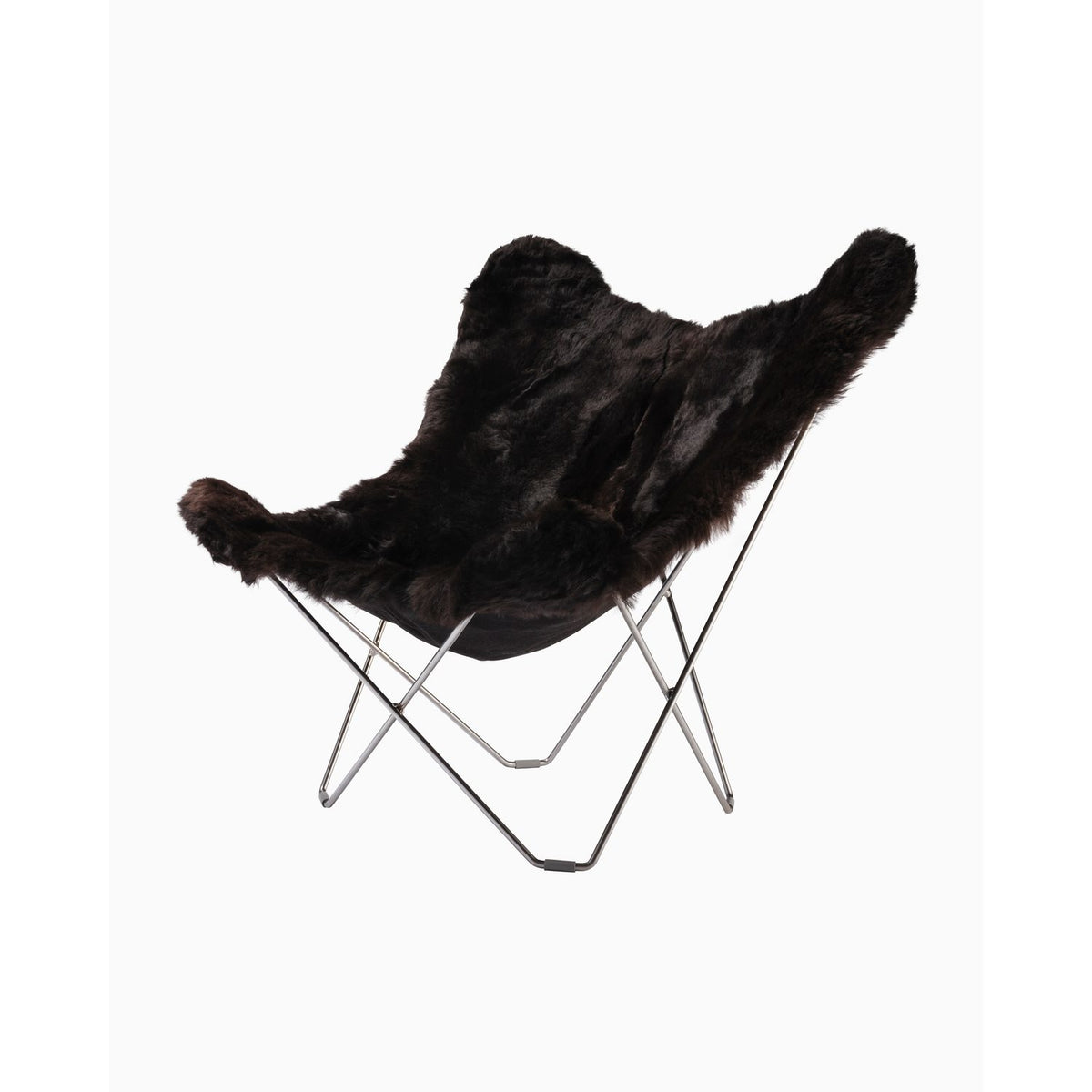 Iceland Mariposa Fåtölj Krom, Shorn Black