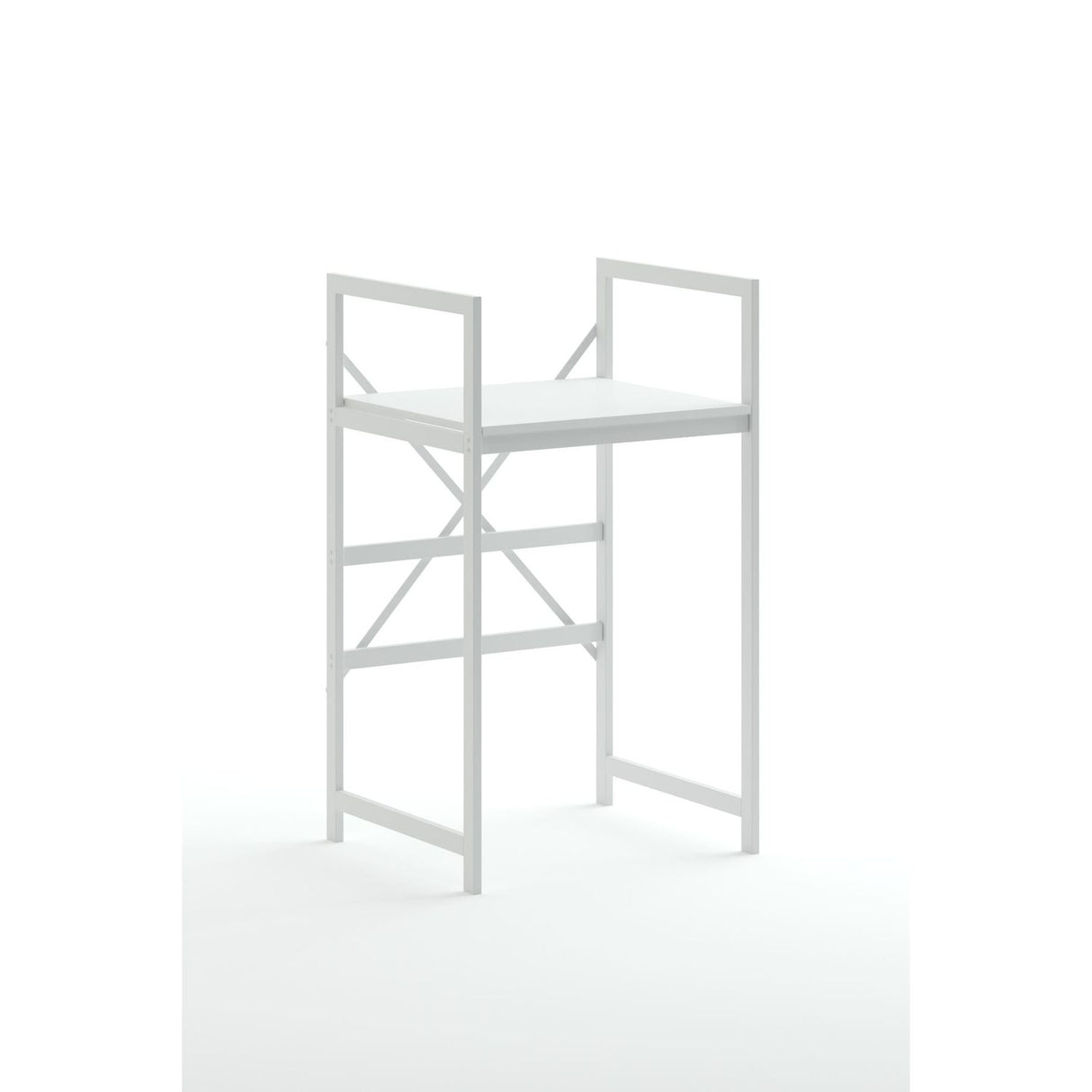Brno (70 x 116 x 60 cm) Tvättmaskinsskåp Vit