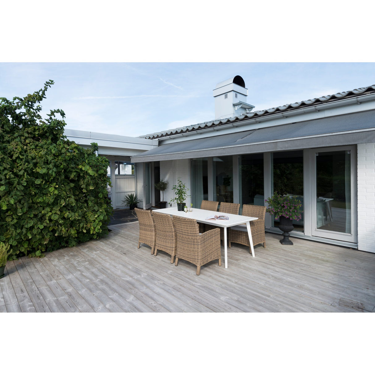 Dallas Utestol 2-Pack Natur