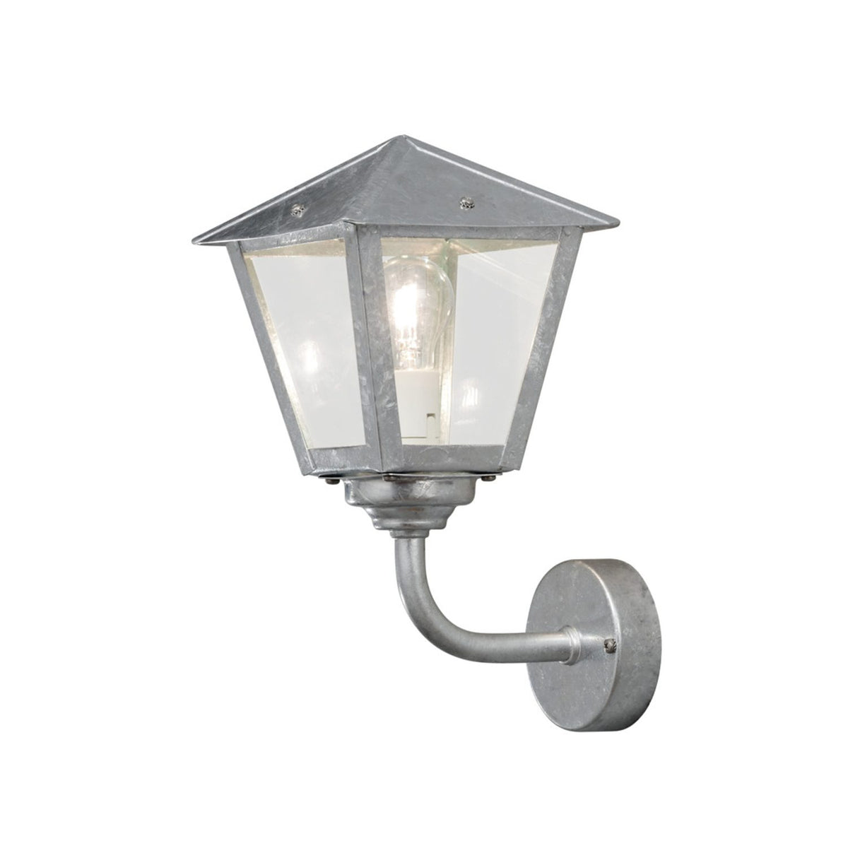 Benu 25 cm Galvaniserad Vägglampa Ute E27