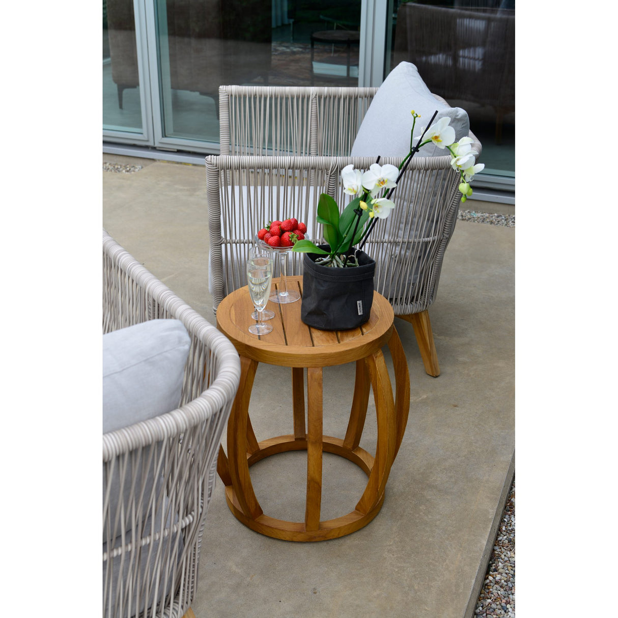 Himmelsnäs Utefåtölj Beige