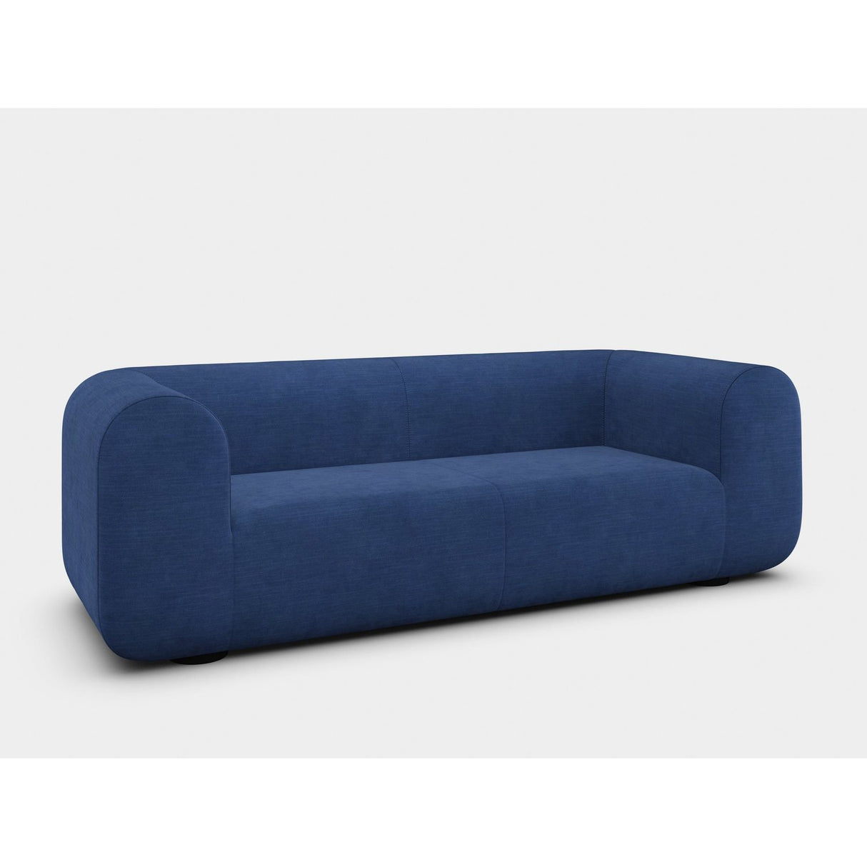 Plump 3-sitssoffa Linara Indigo BL