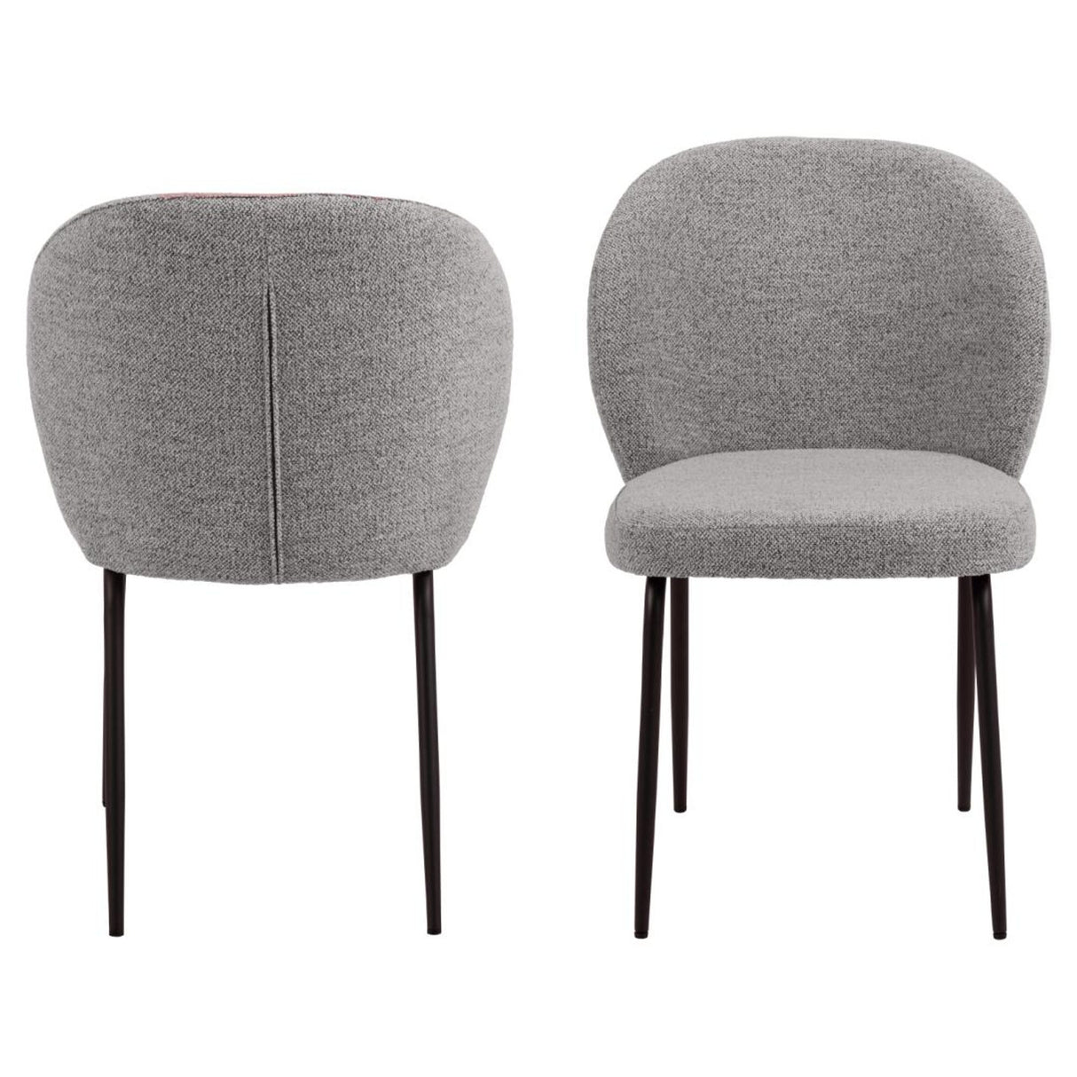 Macon Matstol Monza tyg Grå