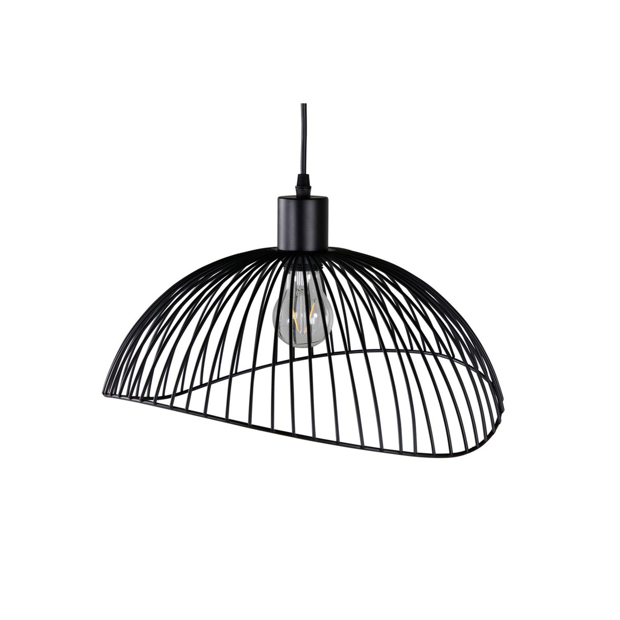Elsa Taklampa Svart, 43 x 24 x 48