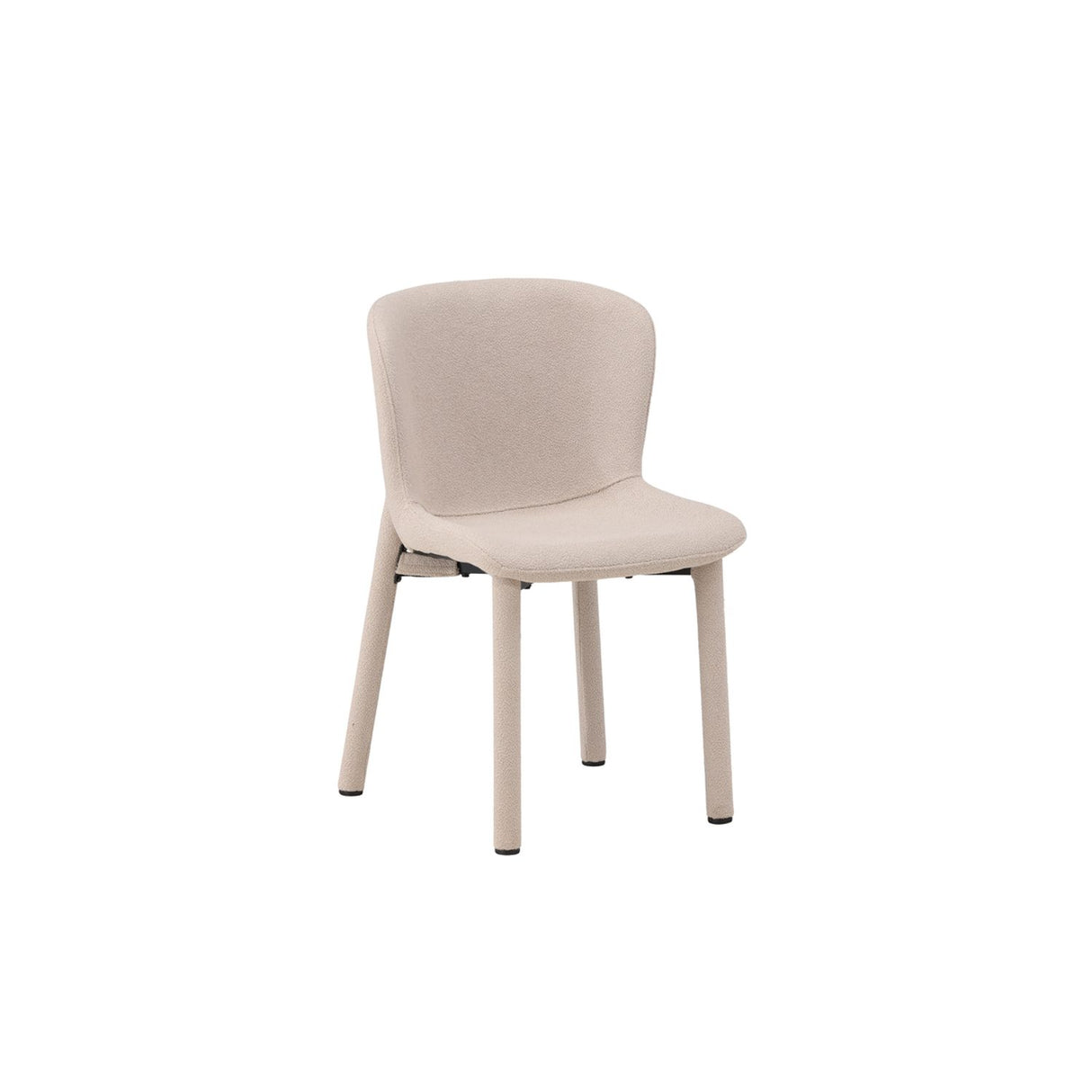 Astoria Matstol Beige, Bouclé, 54 x 83 x 52