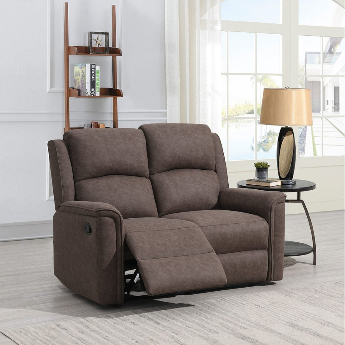 Staffan 2-Sits Reclinersoffa Brun