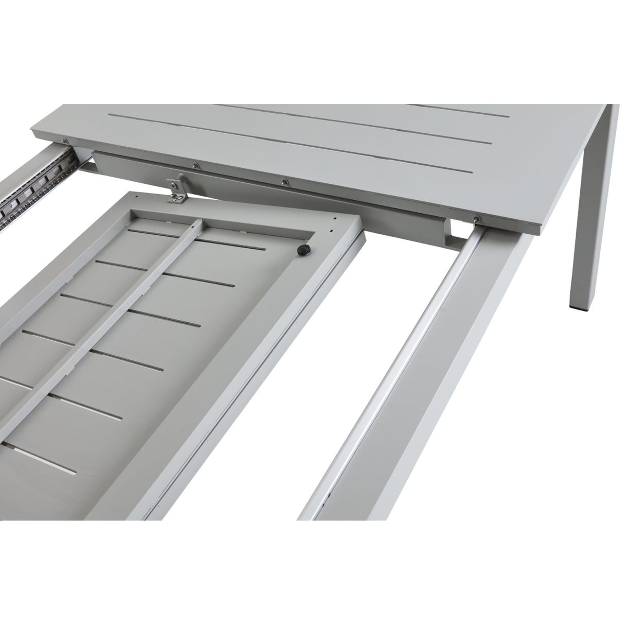 Lomma XL 260-380x100 cm Utebord Light Grey