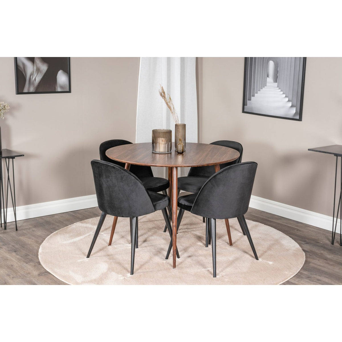 Plaza, Velvet Rund matgrupp