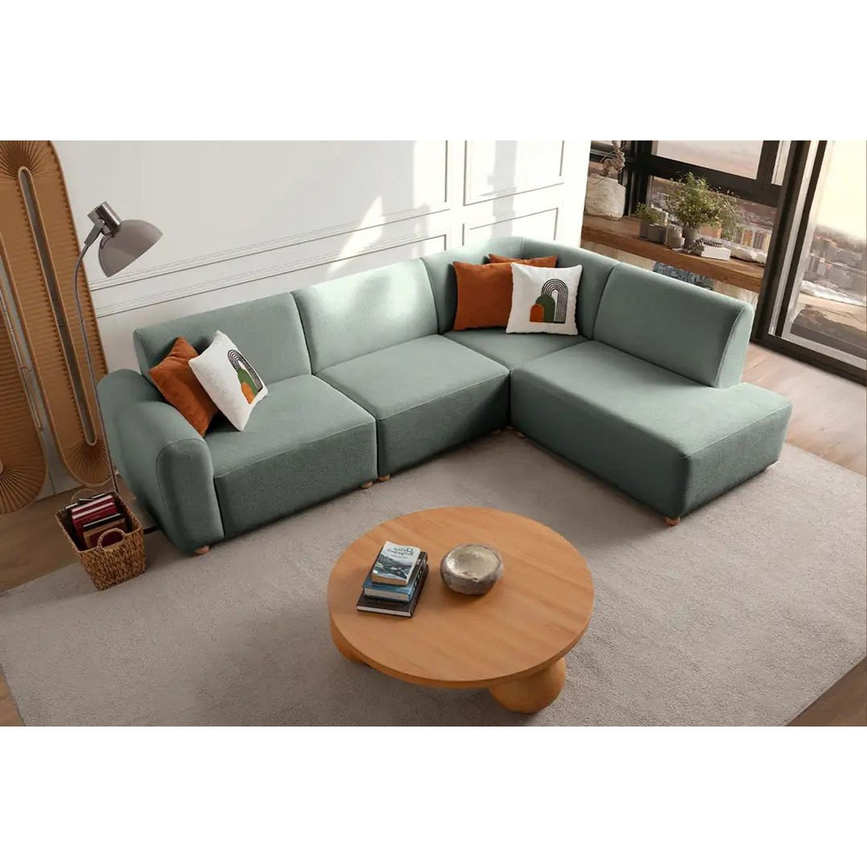 Zin Divansoffa Sea Green, Höger