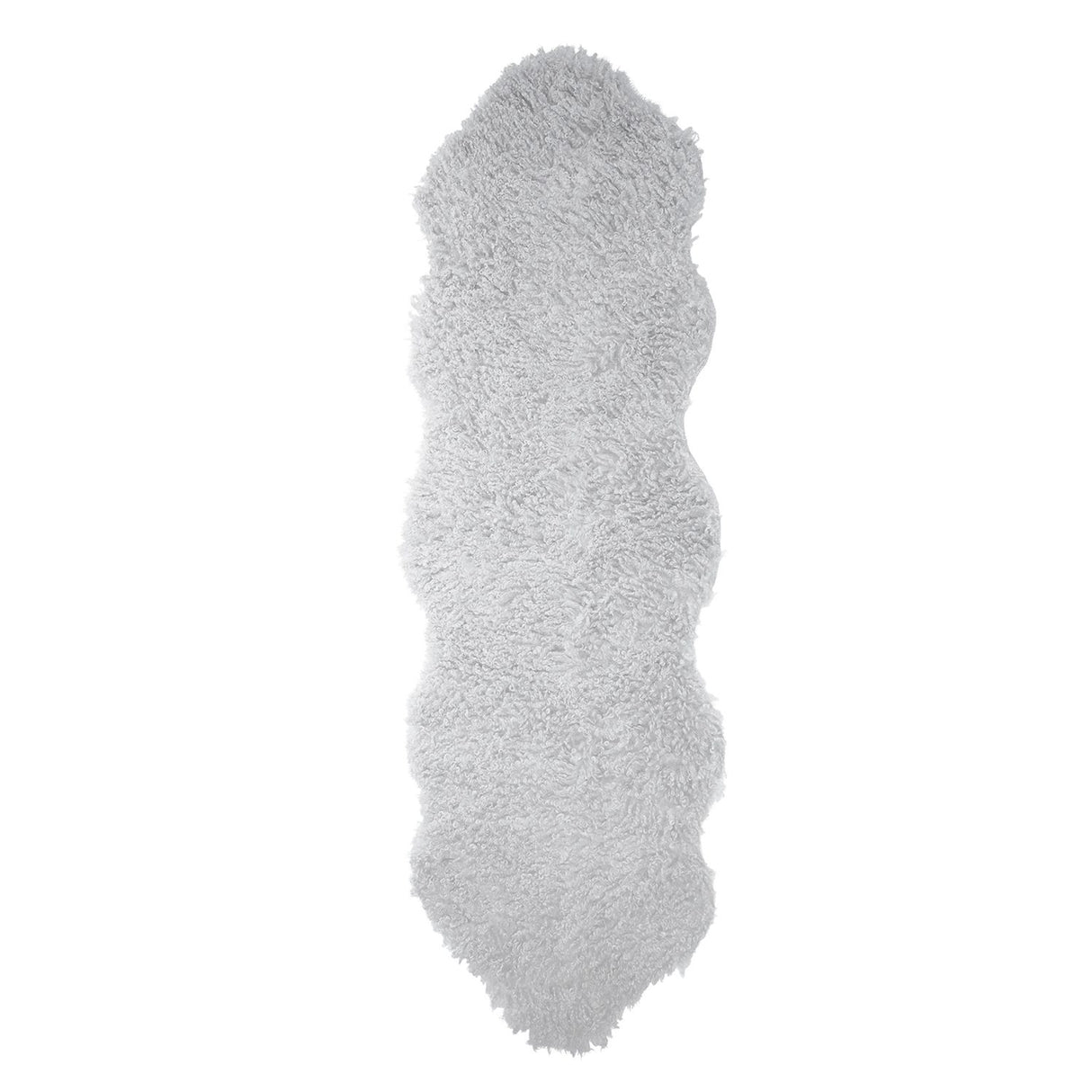 Wooly 60x180 cm Fäll Silver