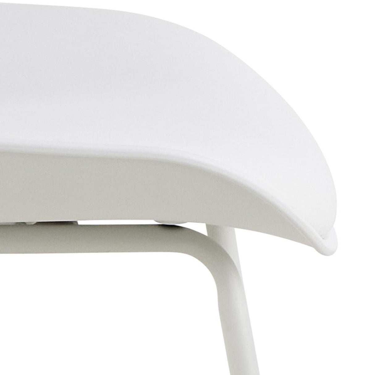 Maurice Barstol Låg Vit