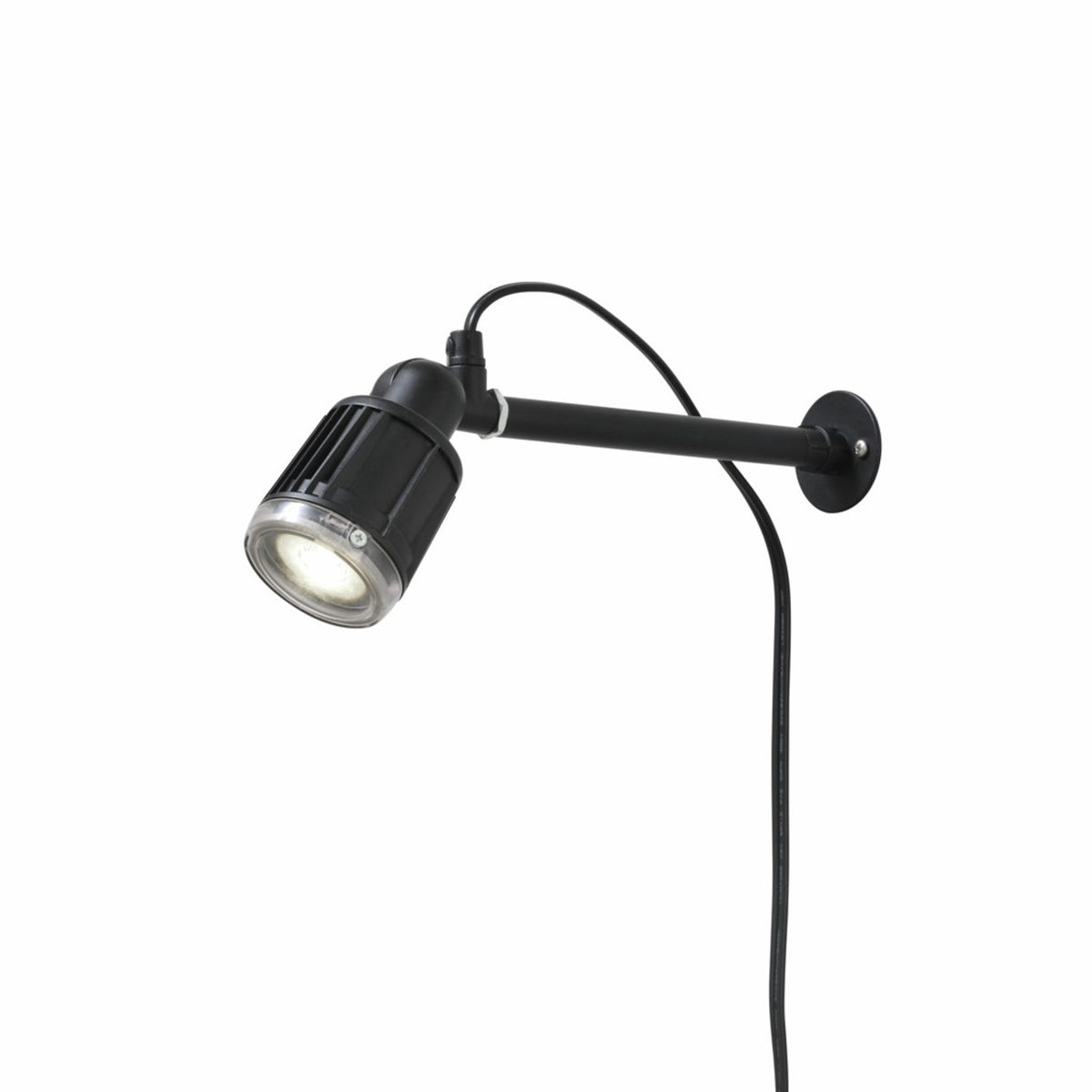 Amalfi High Power LED Rund 12V-system Spotlight Ute 1W