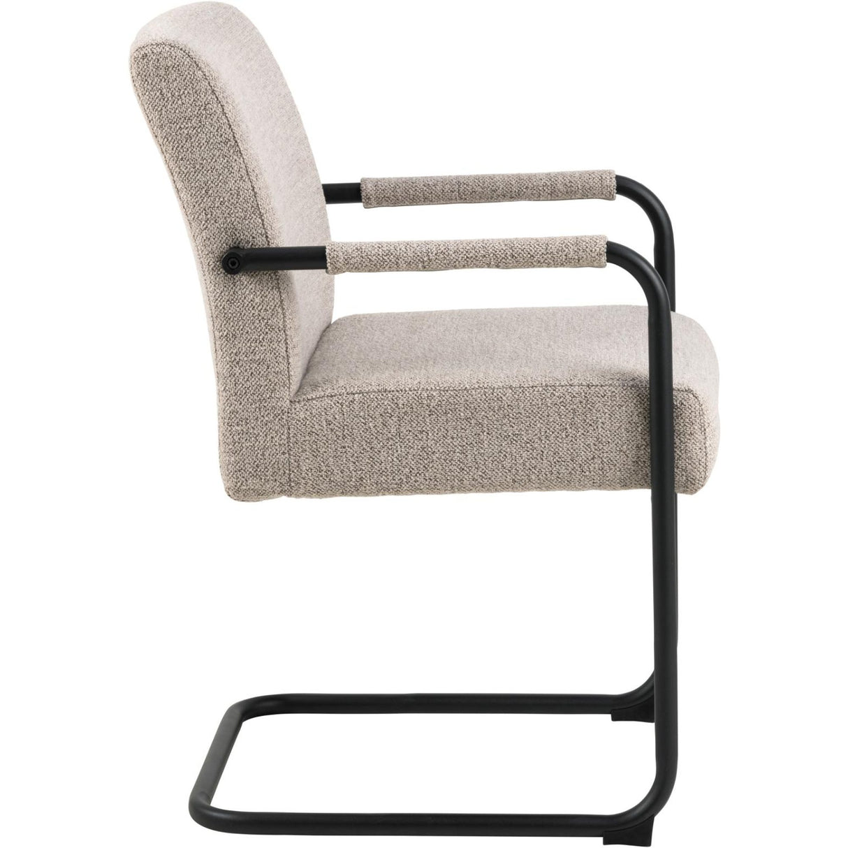 Jordaan Karmstol Monza tyg Beige