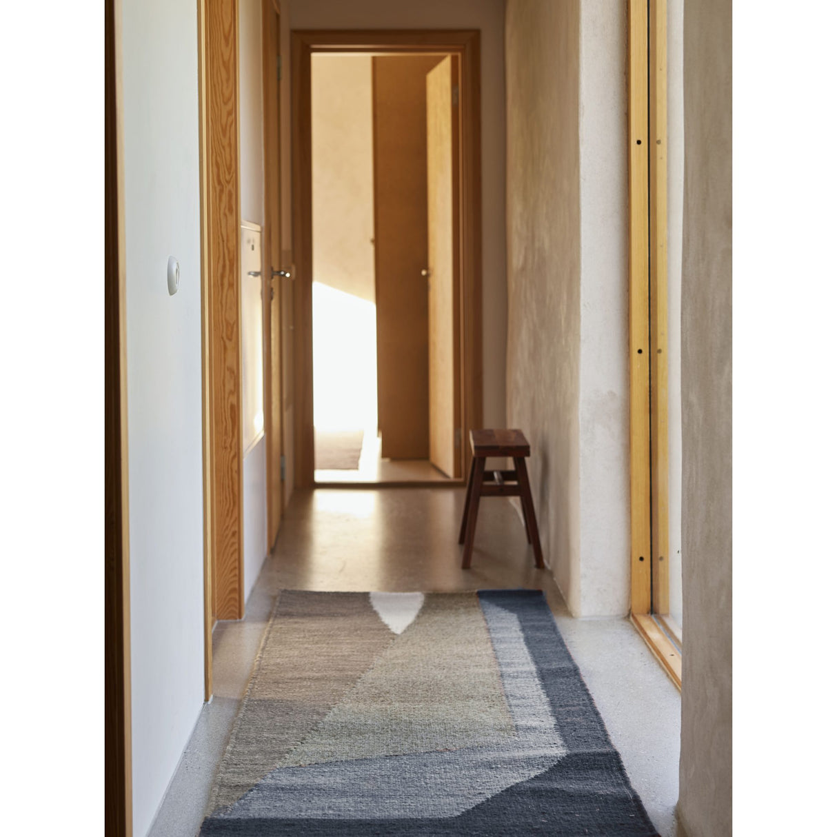 Levels 80x200 cm Gångmatta Blå