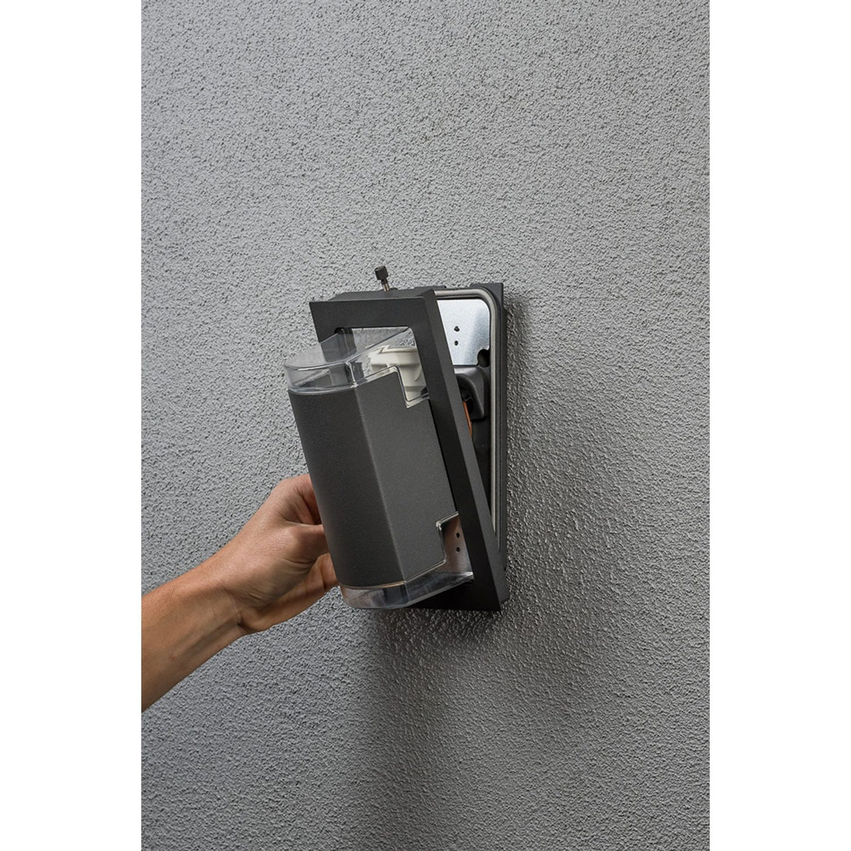 Potenza GU10 22.5 cm Vägglampa Ute Antracit