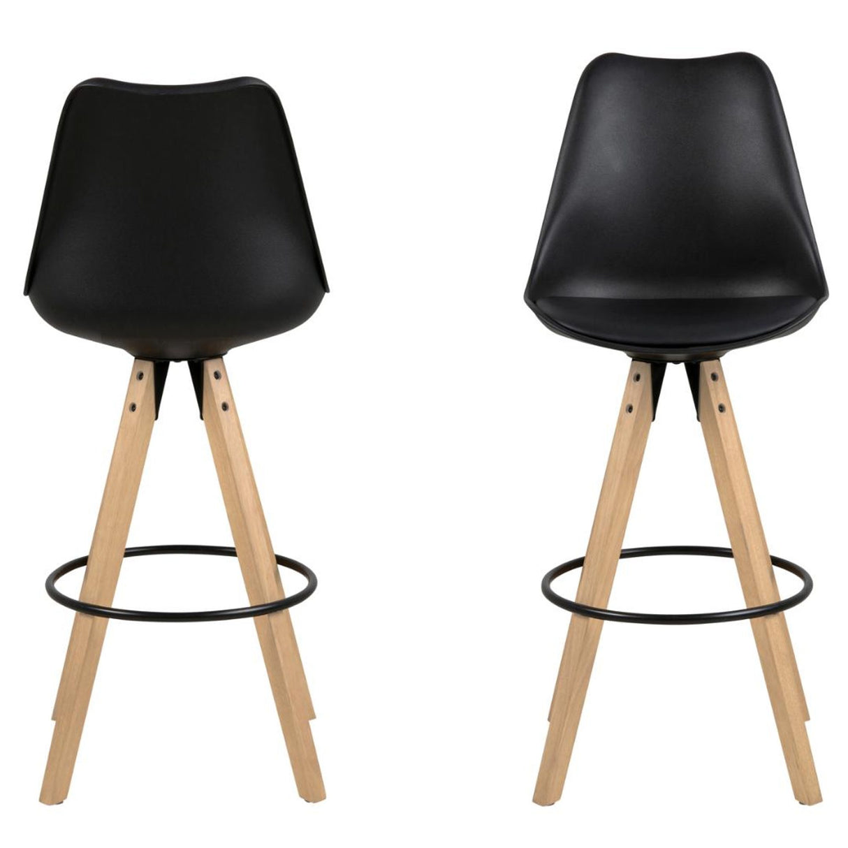 Sento Barstol PU Svart