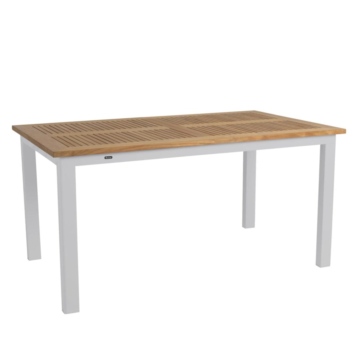 Lyon Utebord 92x152-210 cm Light Grey/ Teak