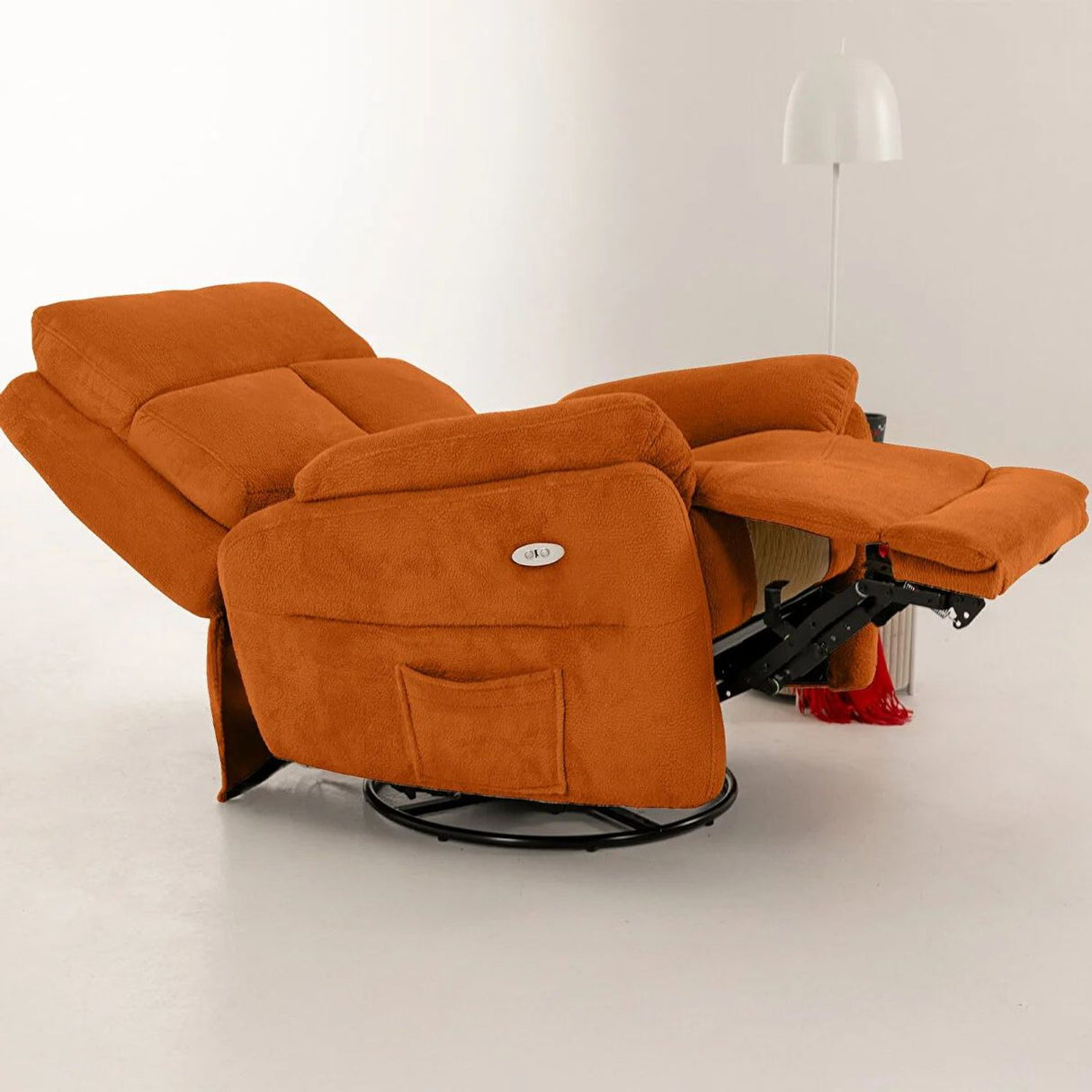 Angela Electric Reclinerfåtölj Tegelröd