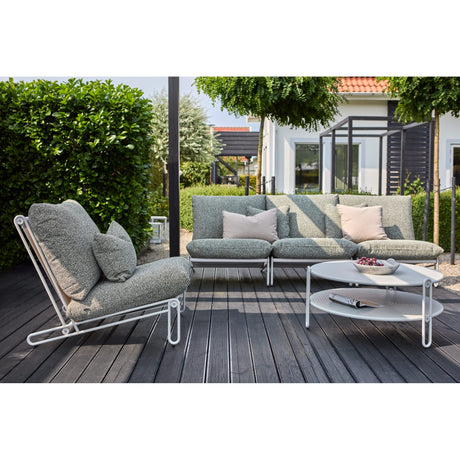 Blixt Loungefåtölj Light Grey/Verde