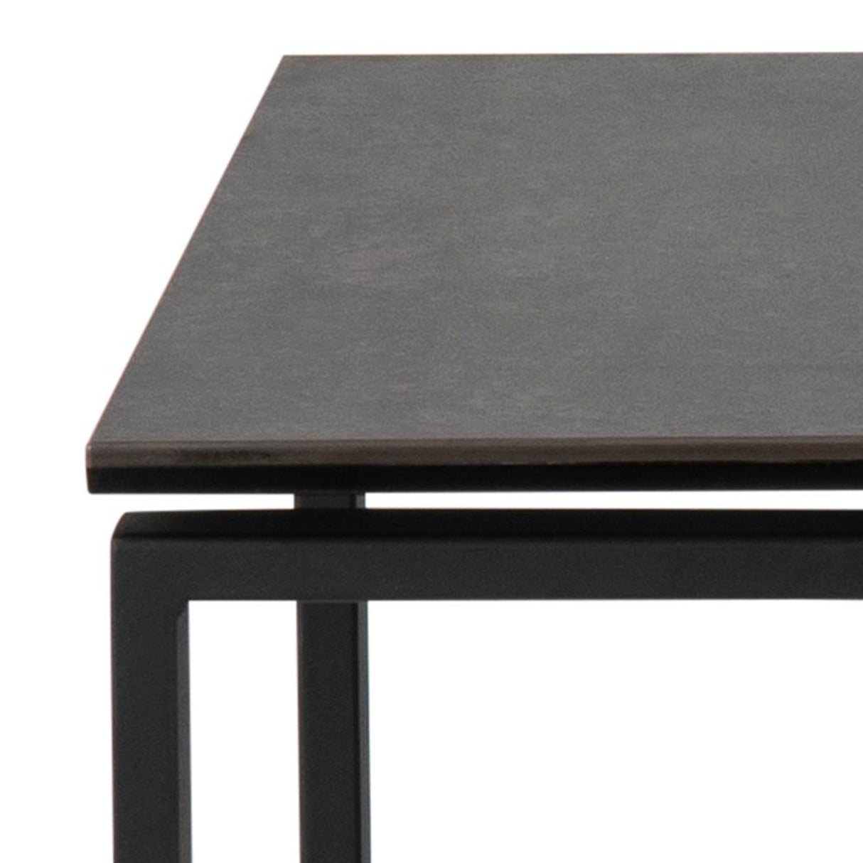 Benz Satsbord 55x50x50 cm Svart Keramik