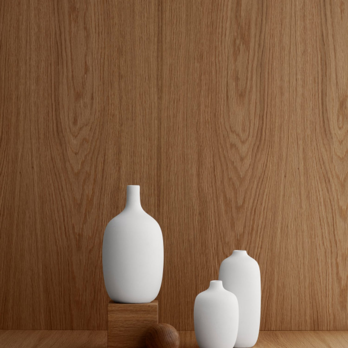 Ceola h25 cm ø13 cm Vas Vit