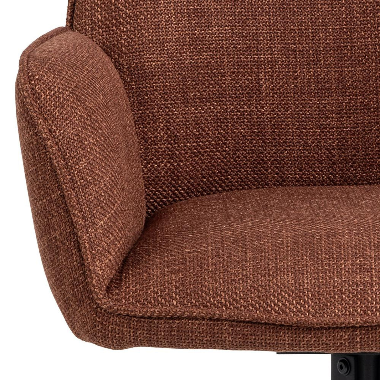 Bayonne Karmstol Basel tyg Terrakotta