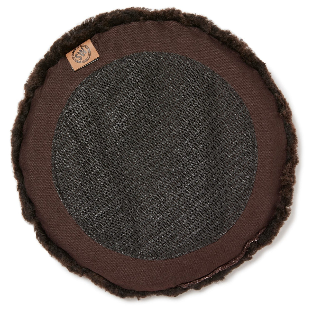 Curly 34Ø cm Sittdyna Brown