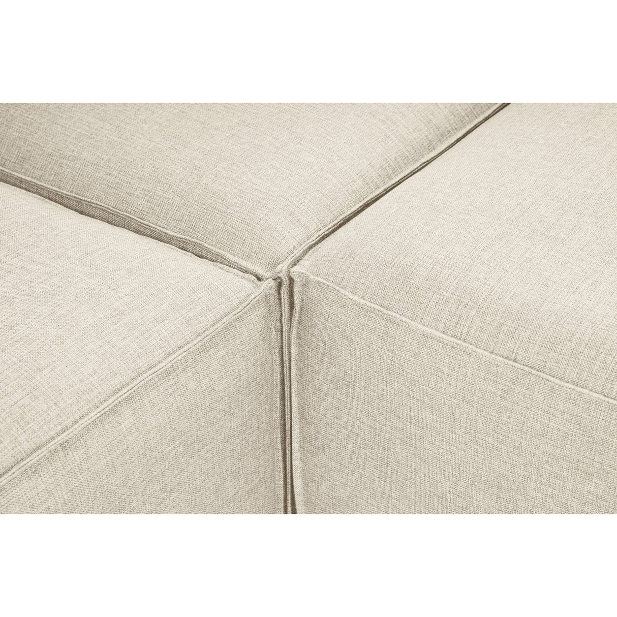 Fora (297 x 66 x 190 cm) Hörnsoffa Ecru