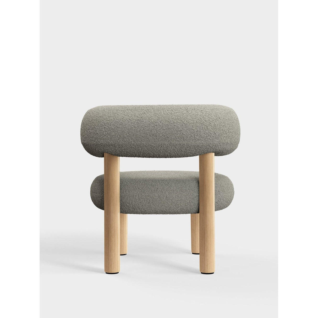 Fat Loungestol Elle Grey White NAW