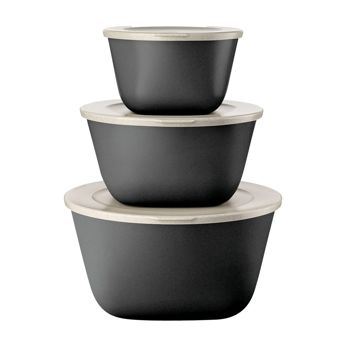 Box with lid 1l + 2l + 4l connect box set stockholm Förvaringslåda Beige
