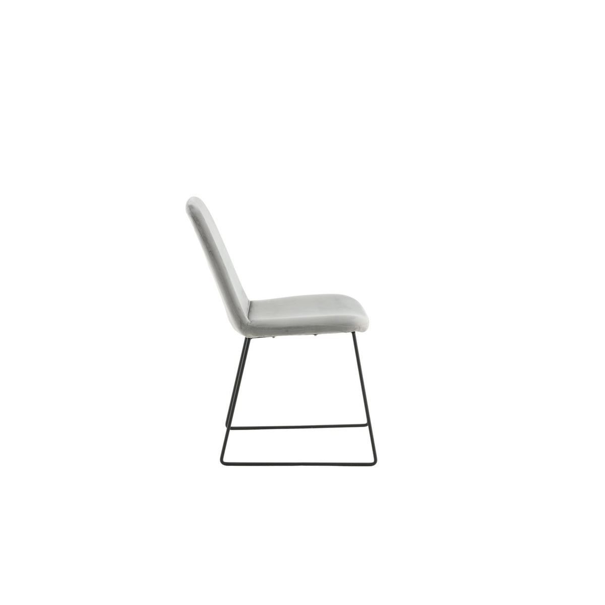 Muce Matstol Svart, Grå, Polyestersammet, 63 x 84 x 43
