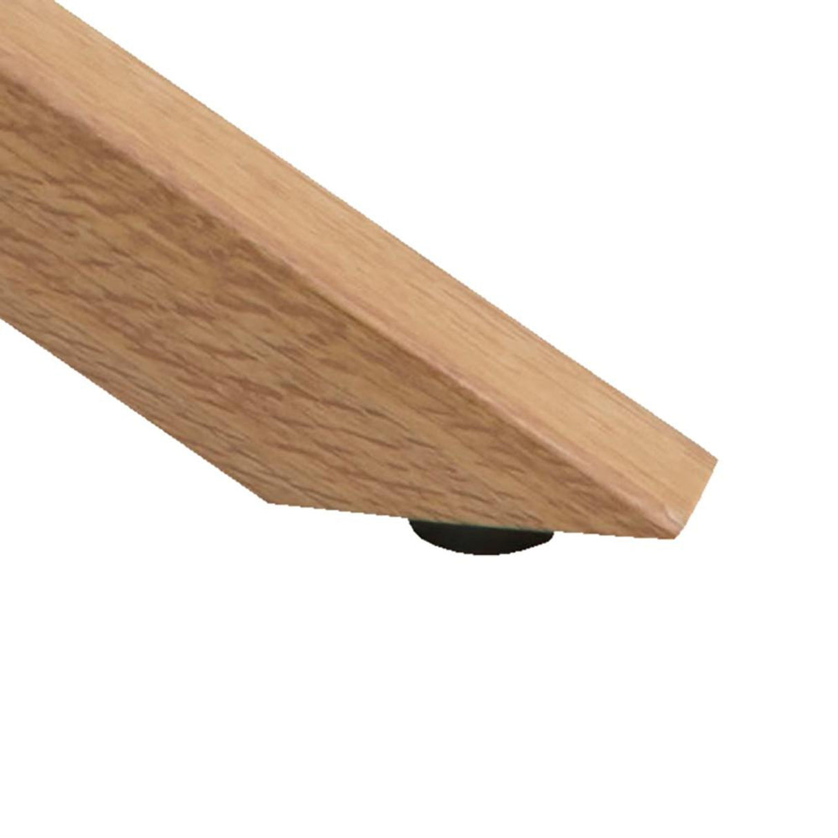 Verdun Soffbord Rund 82 cm Glas/Ek