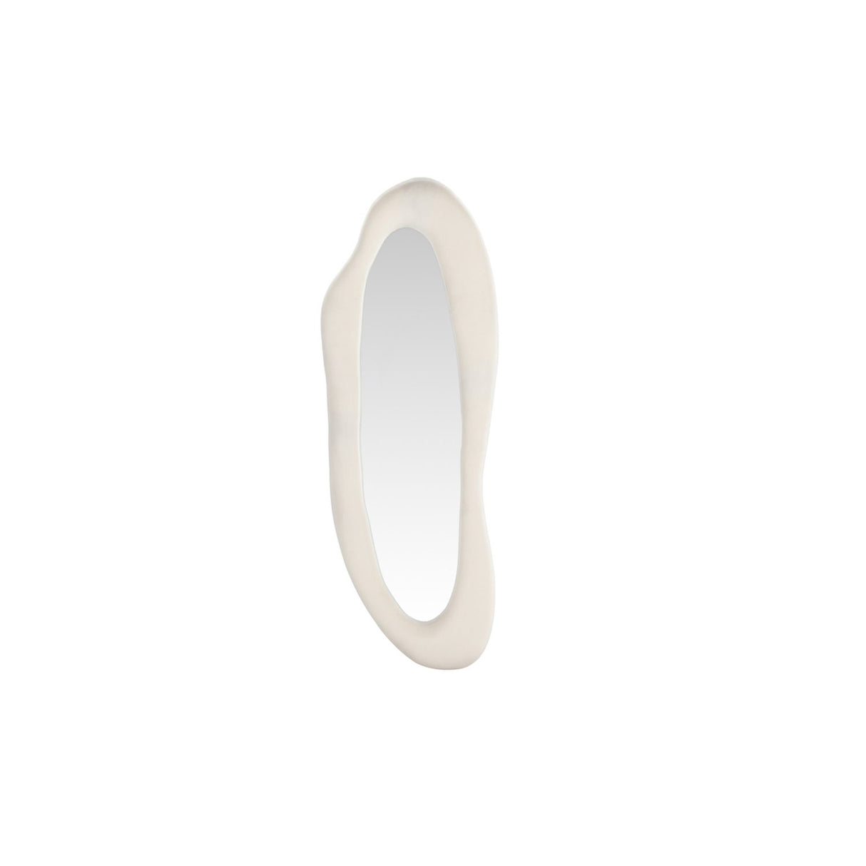 Louiseville Stor spegel Beige
