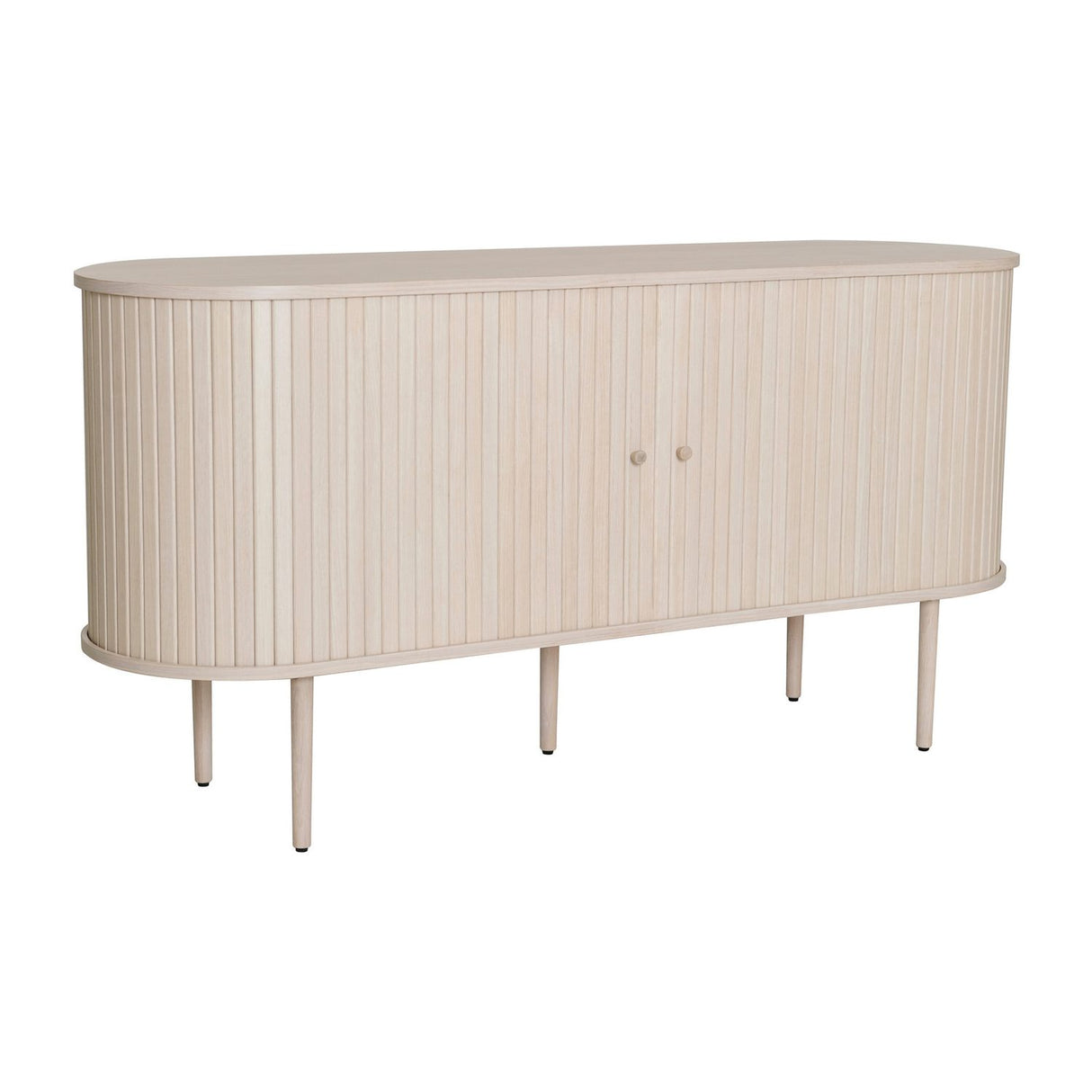 Slide Sideboard Vitpigmenterad Ek, 150 cm