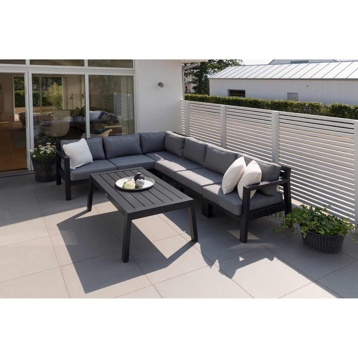 Stoltö Utebord 70x120 cm Grå