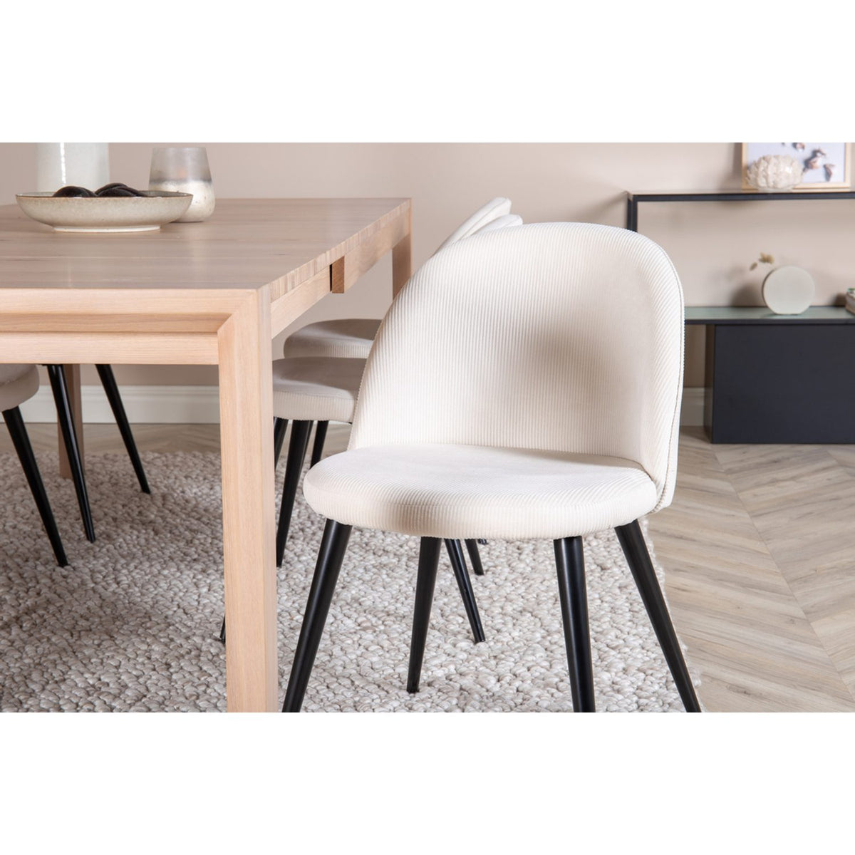 Slider, Velvet Rektangulär matgrupp