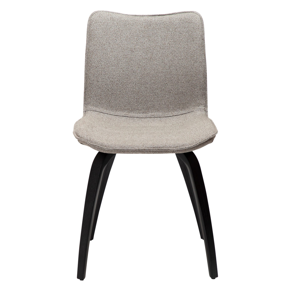 Glee Stol Pebble Earth Bouclé, Black