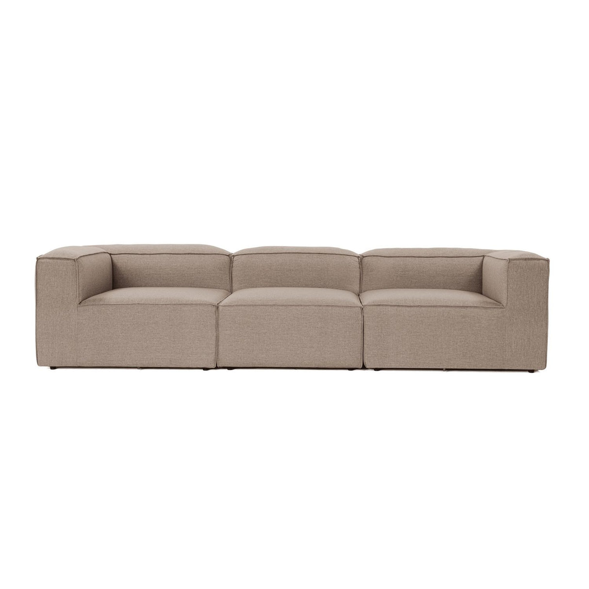 Sevilla 3 (297 x 66 x 105 cm) 3-sitssoffa Brun