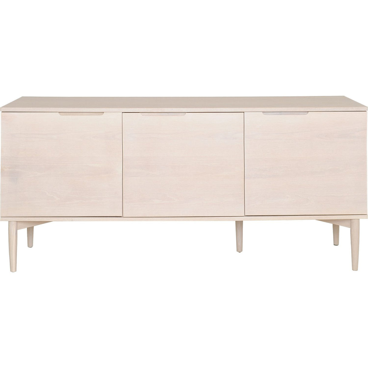 Karmöy 3 Dörrar Sideboard Vitpigmenterad