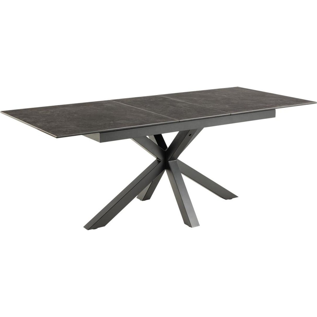 Verdun Matbord 90x168-210 cm Svart Fairbanks