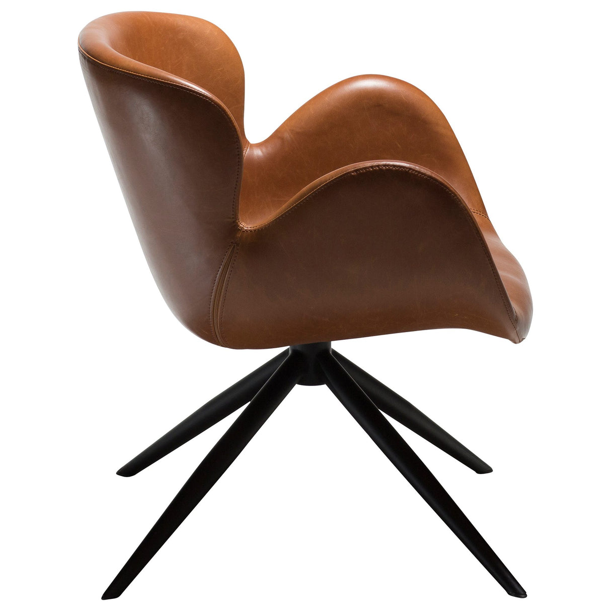 Gaia Loungefåtölj Vintage Light Brown