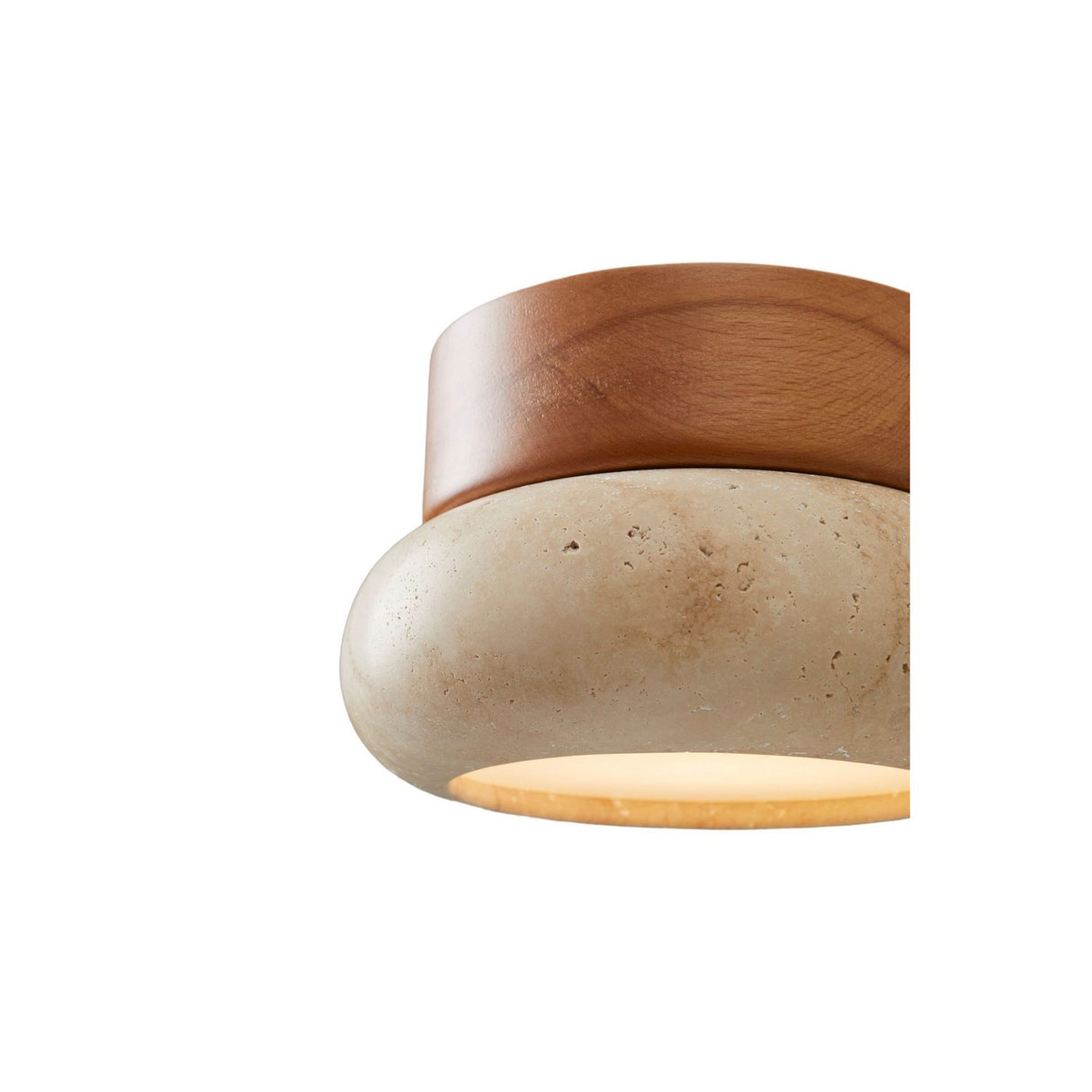 Skopje-S (H 9 cm) Ek beige Vägglampa