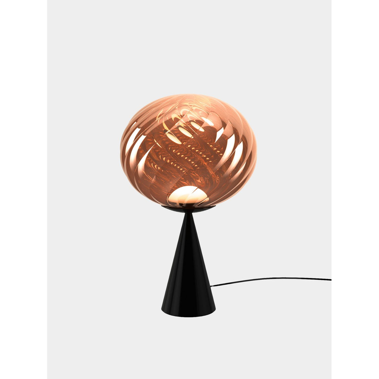 Whirl Bordslampa Copper